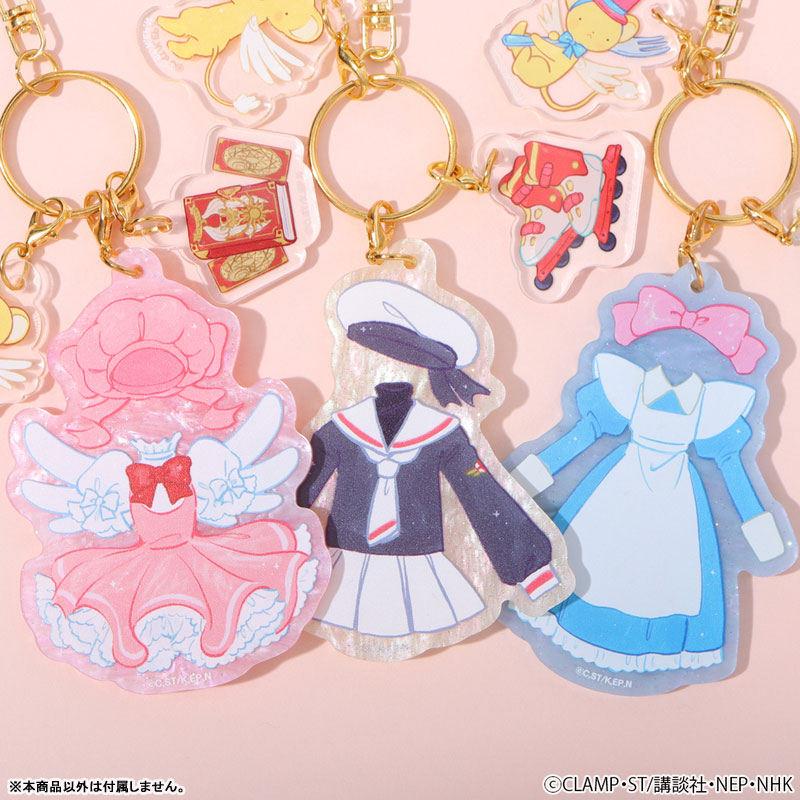 Cardcaptor Sakura Costume Acrylic Keychain Clow Card Arc B(Pre-order)