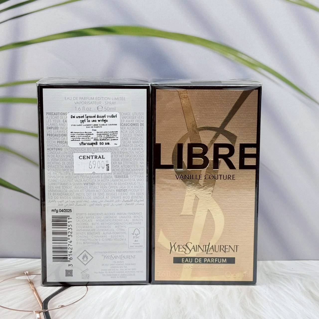 Ysl Libre Vanille Couture 50 ml ( สคบคะ )