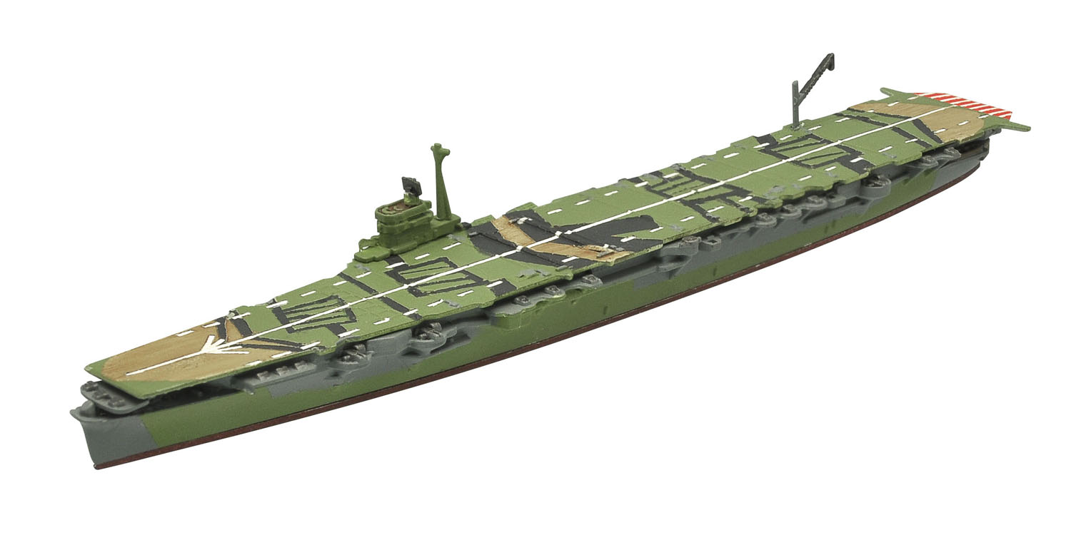 โมเดลเรือรบจำลอง ยี่ห้อเอฟทอย ขนาด 1/2000 ชุด F-toys Navy Kit Collection Final #2B Japan Aircraft Carrier Amagi (Sea Version)