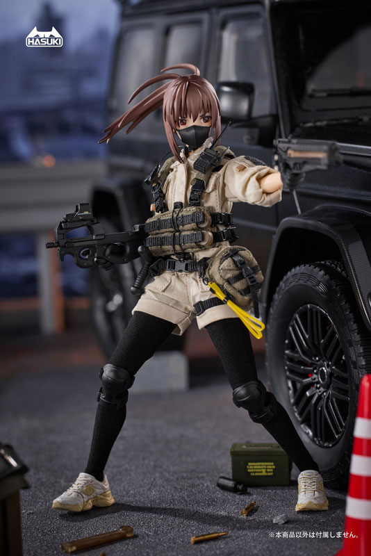 pocket art Series PA006 Security Hiyo Reizei 1/12 Complete Model Action Figure(Provisional Pre-order)
