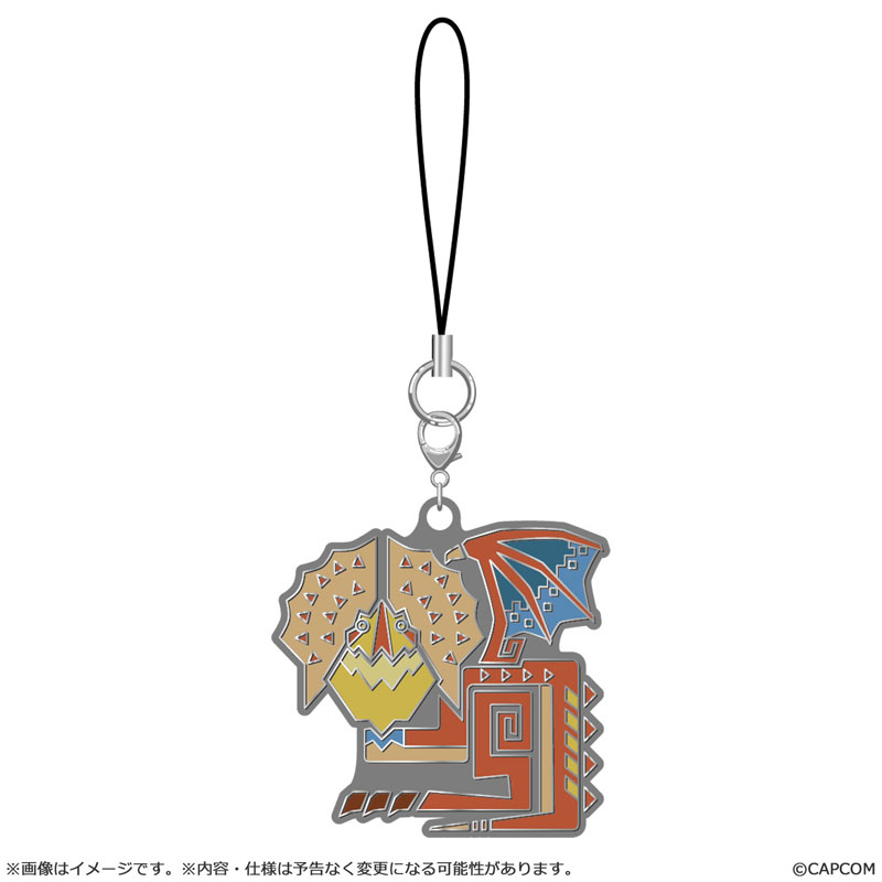 Monster Hunter Wilds Monster Icon Metal Keychain 10Pack BOX(Pre-order)