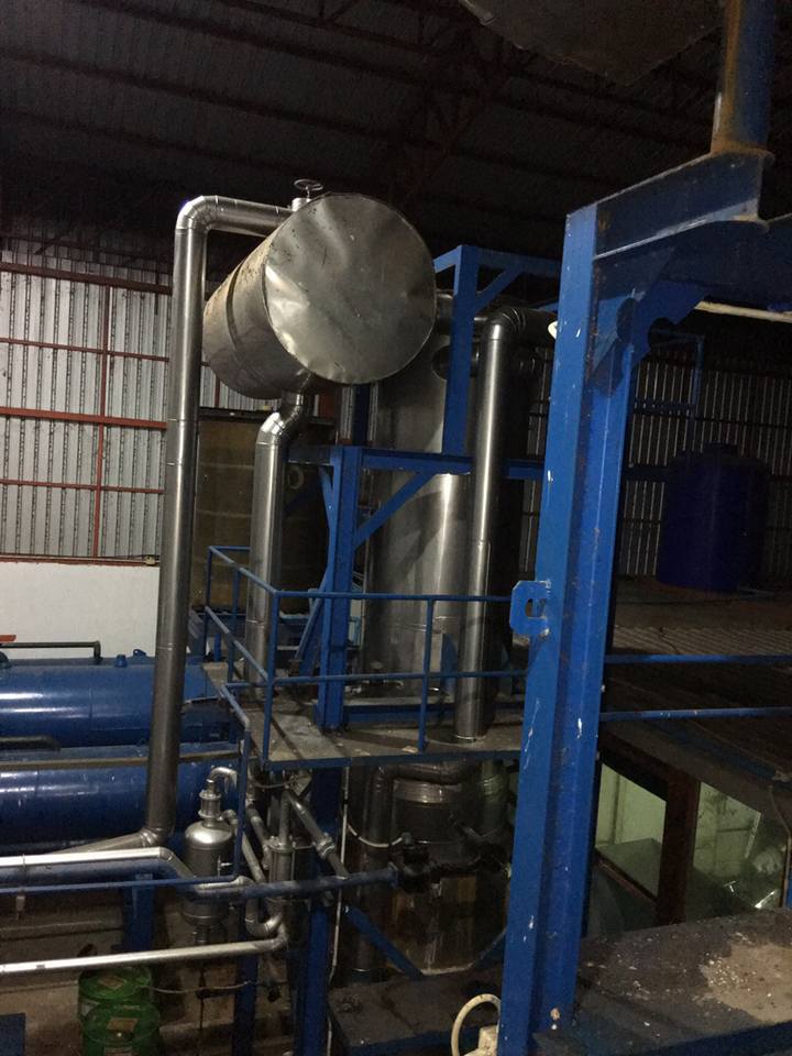 เครื่องผลิตน้ำแข็งขนาด 30 ตัน หลอดใหญ่ Mycom 6B