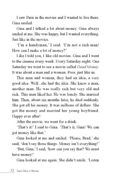 หนังสืออ่านนอกเวลาภาษาอังกฤษเรื่อง Just Like a Movie (ระดับ 1) Just Like a Movie (Level 1)