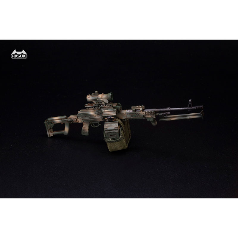 WM-05C Regular Machine Gun Set Jungle Camouflage 1/12 Action Figure Complete Model Option Part(Pre-order)
