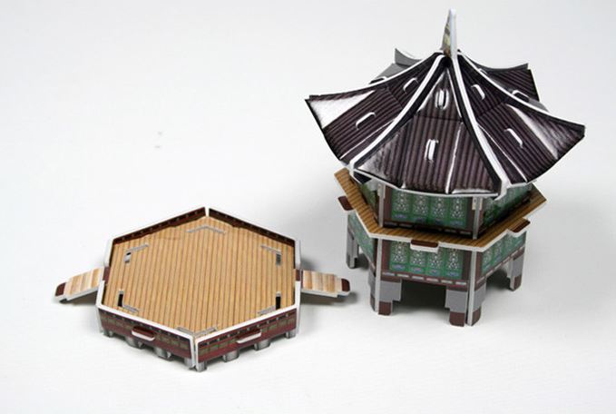 3D จิ๊กซอว์เกาหลี ศาลาฮยังวน Hyangwonjeong Pavilion 향원정