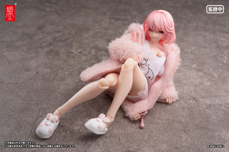"G.N.PROJECT" Option Costume Teddy Bear Coat (Light Pink Ver.) (DOLL ACCESSORY)(Provisional Pre-order)