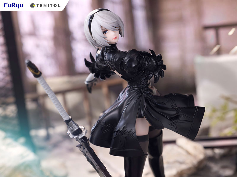 TENITOL NieR:Automata Ver1.1a 2B (YoRHa No.2 Type B) Complete Figure(Pre-order)