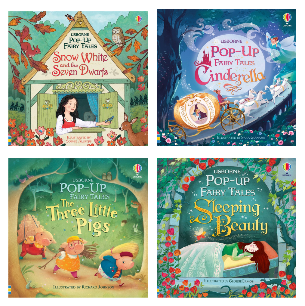 POP-UP FAIRY TALES SERIES BY USBORNE
