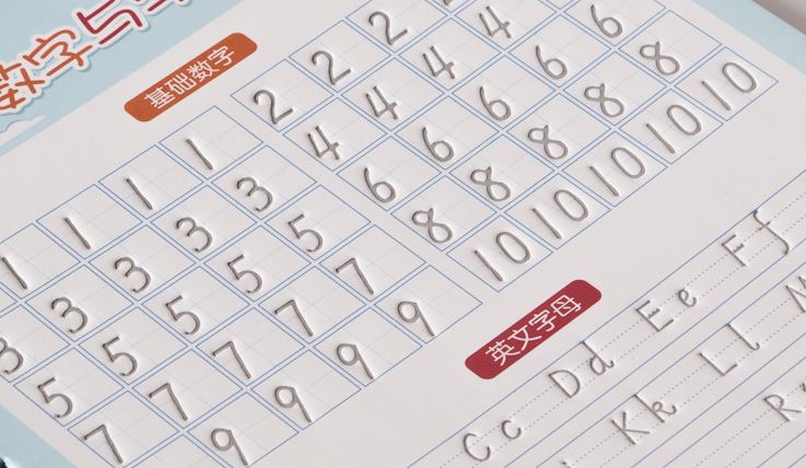 สมุดหัดเขียนภาษาจีนหมึกล่องหนระดับ 1 (สำหรับเด็กอนุบาล-ประถมศึกษา 1) 小学生1-3-6一年级儿童练字帖 Chinese Characters Practice Writing with the Invisible Ink (for Kindergarten-Primary School Grade 1)