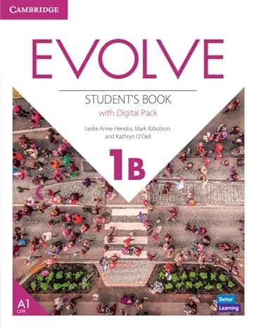 EVOLVE 1B: STUDENT'S BOOK WITH DIGITAL PACK BY DKTODAY