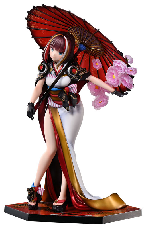 PRISMA WING Fuzichoco Original Illustration Scarlet Umbrella and Peony 1/7 Complete Figure(Pre-order)