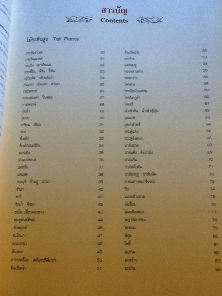 พรรณไม้ในงานภูมิสถาบัตยกรรม 1 (ไทย-อังกฤษ)/ เอื้อมพร วีสมหมาย และคณะ