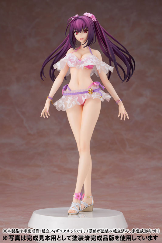 Assemble Heroines Fate/Grand Order Ruler/Scathach-Skadi [Summer Queens] Partially Complete Model Assembly Figure(Pre-order)