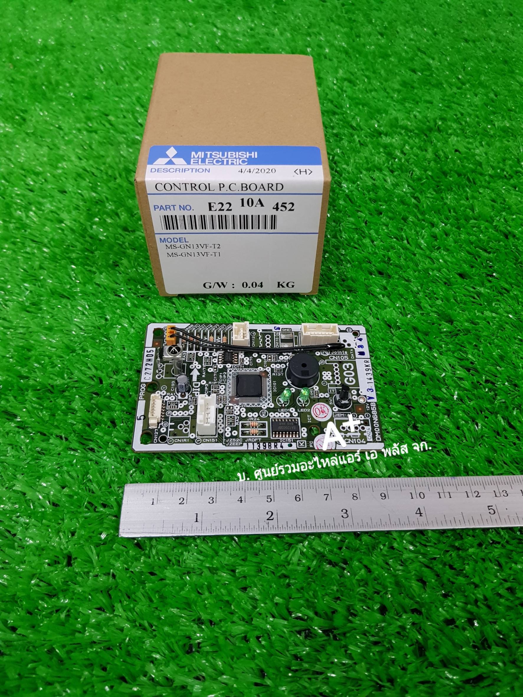 แผงวงจรควบคุมแอร์มิตซู CONTROL PC BOARD + ตัวรับสัญญาณMS-GN13VF E222U3452 (E2210A452) ส่งฟรี