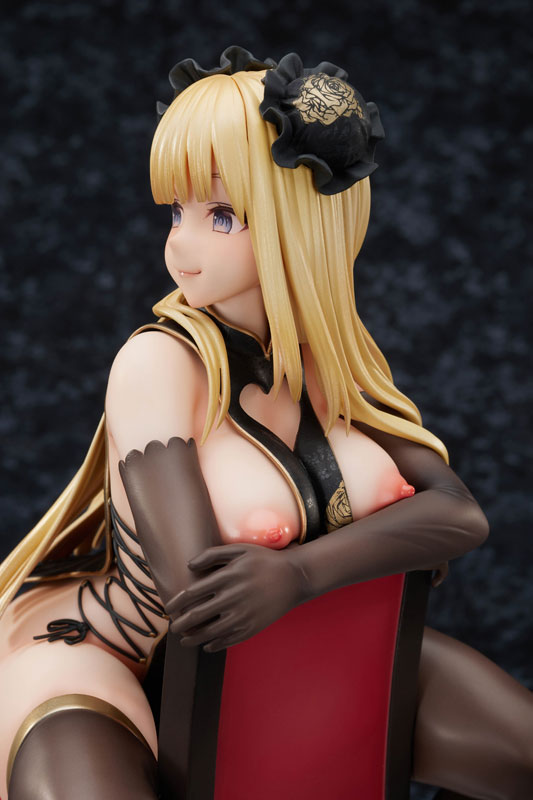 Chinese Dress Girl Black Ver. Illustrated by oekakizuki 1/6 Complete Figure(Pre-order)