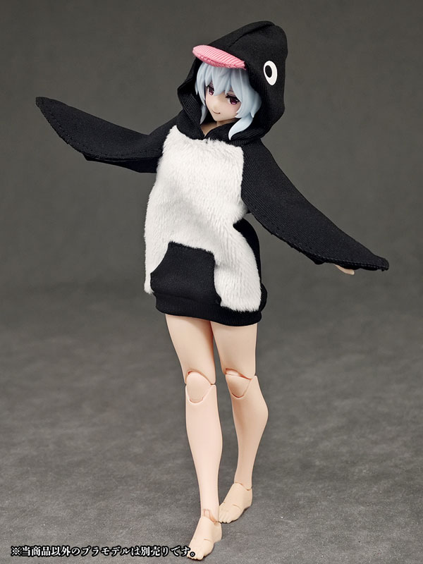 Party Animal Girl Loungewear Penguin Hoodie (DOLL ACCESSORY)(Pre-order)