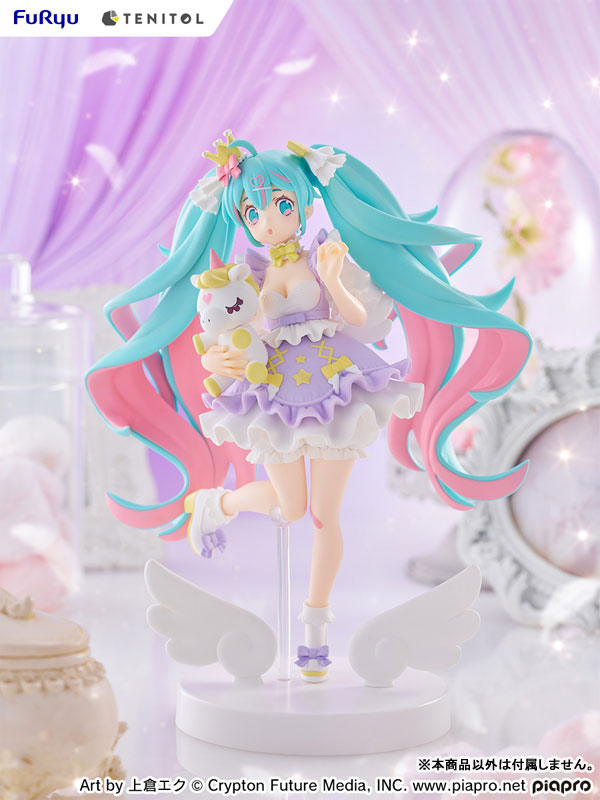 TENITOL Hatsune Miku Yumekawa Princess Lavender ver. Complete Figure(Pre-order)