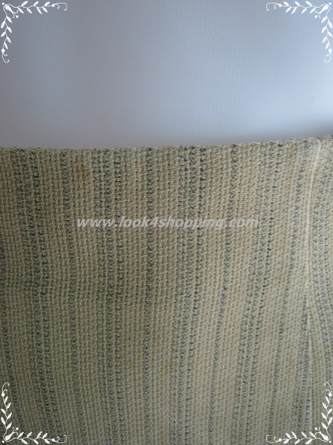 FF02043 กระโปรง แบรนด์เนม สีกากี มือสอง เอว 25 นิ้ว"