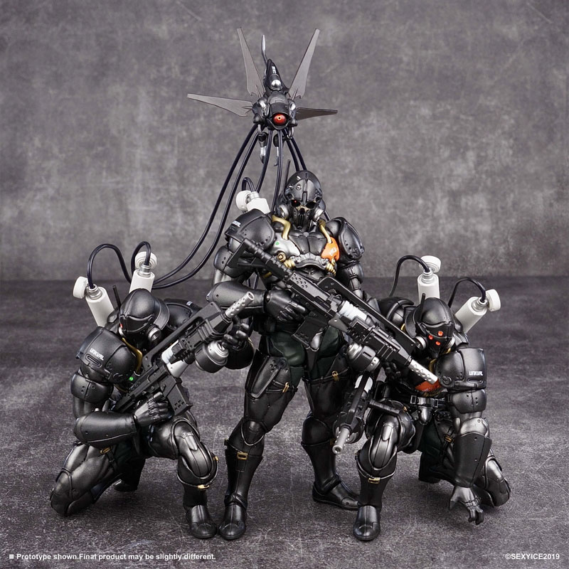 Project Identity: UNKVAL Eliminator Squad edition Ver. Complete Model Action Figure(Pre-order)