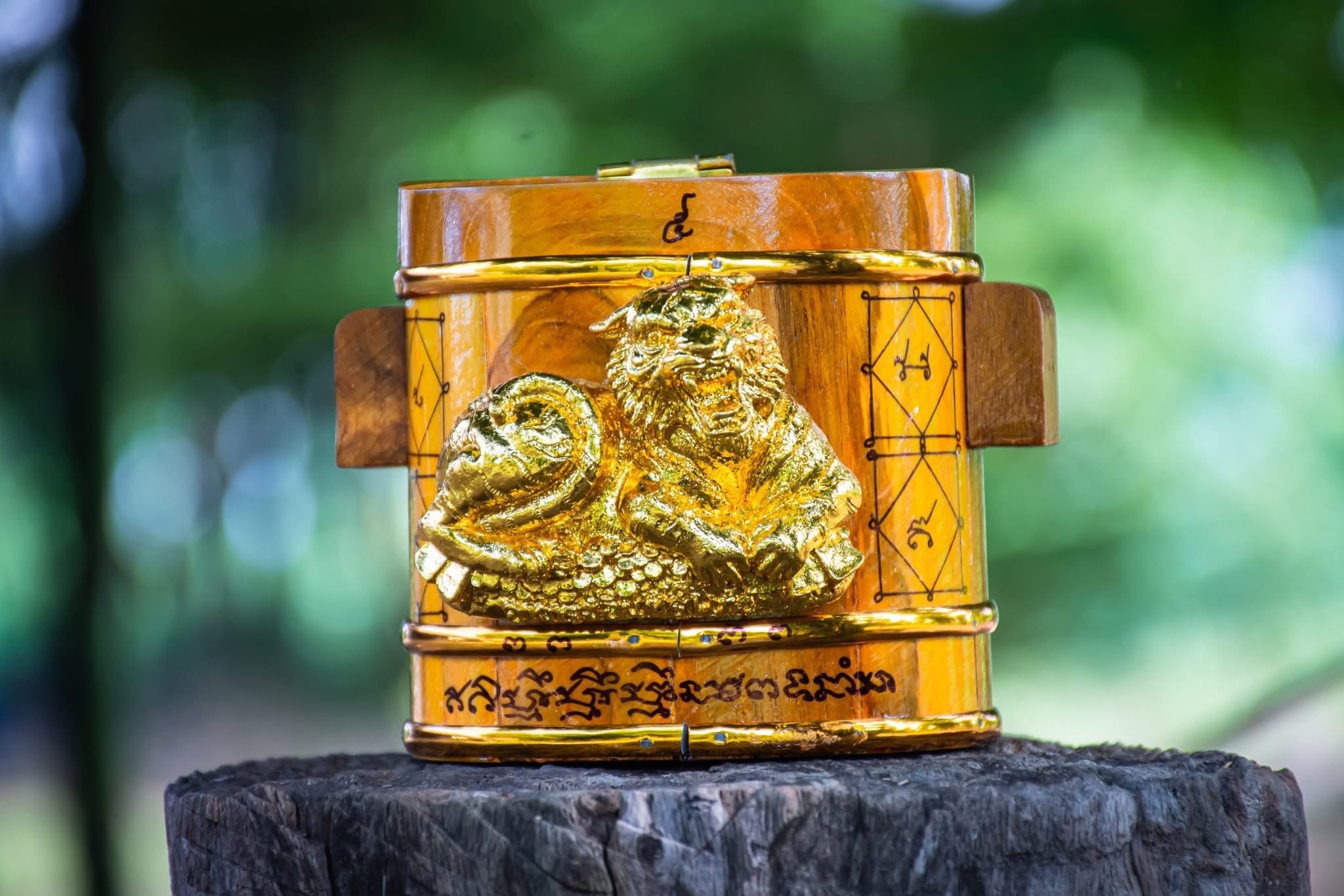 ถังเสือนอนกิน Sleeping Eating Tiger Barrel. SKU-03993