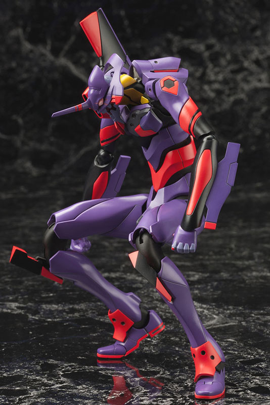 Rebuild of Evangelion - General-Purpose Humanoid Battle Weapon EVANGELION Test Type 01 Awakening Ver. 1/400 Plastic Model(In-Stock)