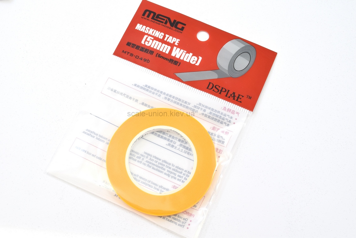 MENG MTS-049b Masking Tape 5mm เทปบังพ่นสี เส้นตรงขนาด 5mm