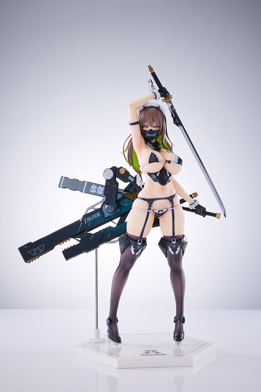 Nidy-2D- Original "PIXEL PHILIA 18" "Meido-Busou: Blade" DX ver. illustration by Nidy-2D- 1/7(In-stock)