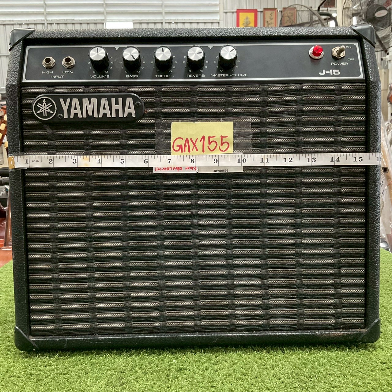 แอมป์กีต้าร์ YAMAHA : J-15 สินค้าไม่พร้อมใช้งาน (ต้องซ่อม)