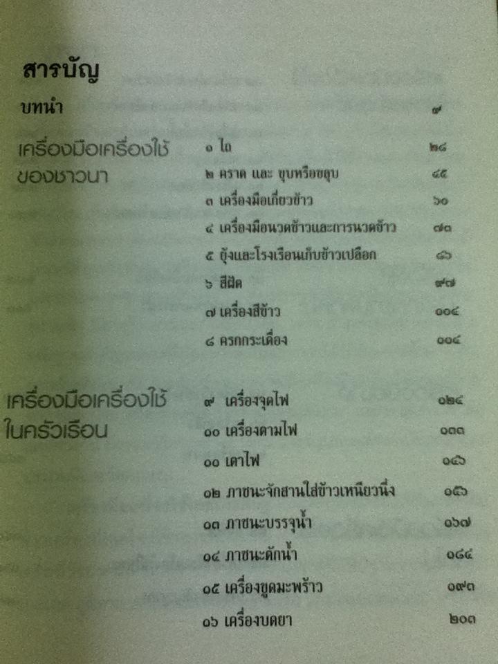 เครื่องมือเครื่องใช้ไทยประดิษฐ์/ วิบูลย์ ลี้สุวรรณ