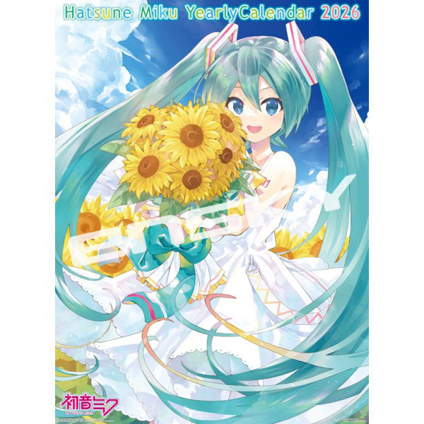 Hatsune Miku CL-043 2026 Wall Calendar(Pre-order)