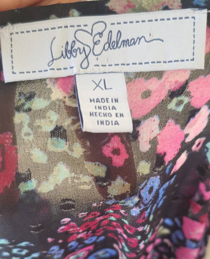 FF03028 เสื้อแฟชั่น มือสอง แบรนด์ Libby Edelman อก free-44 นิ้ว