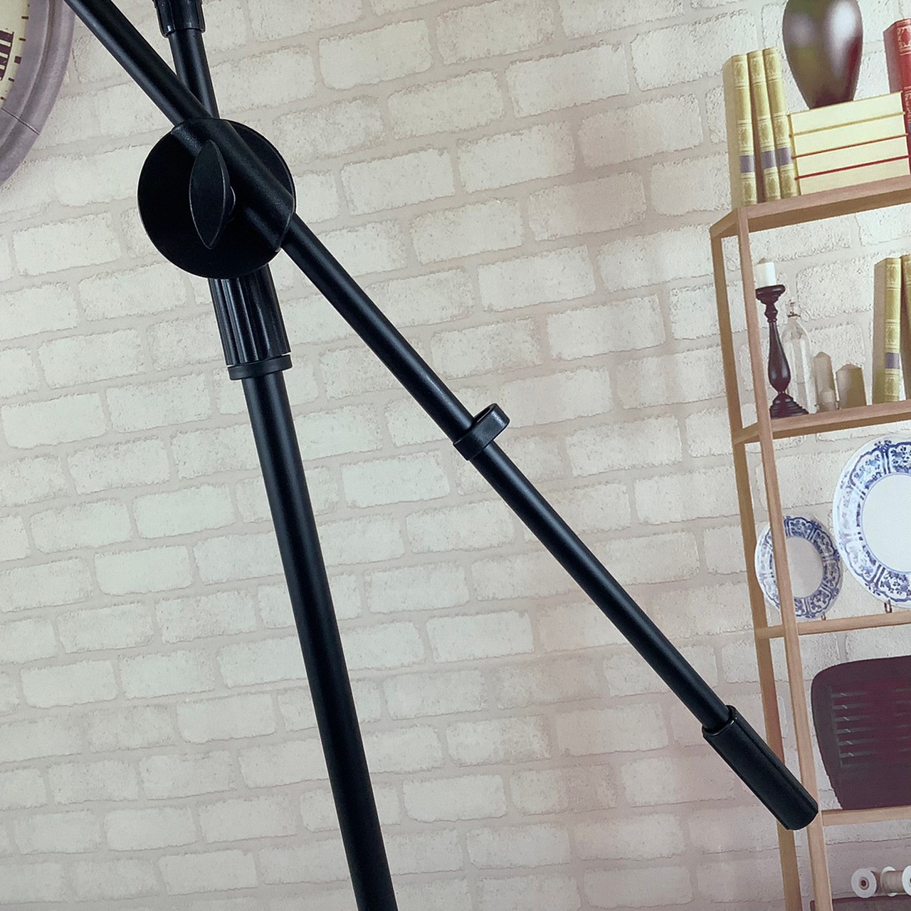 ขาตั้งไมค์โครโฟนพร้อมคอจับไมค์