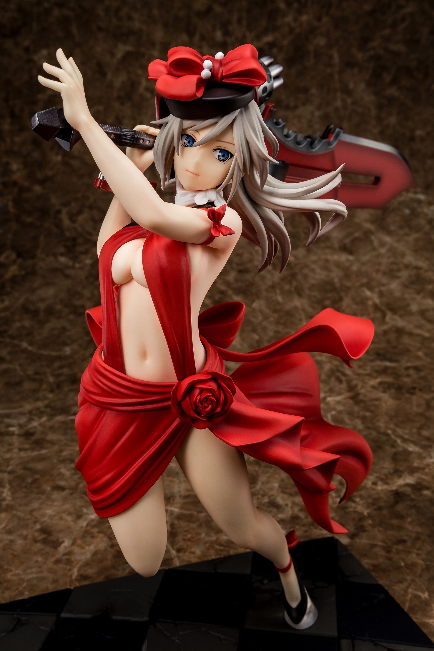 GOD EATER Alisa Ilinichina Amiella Crimson Anniversary Dress Ver. 1/7 Complete Figure(In-Stock)