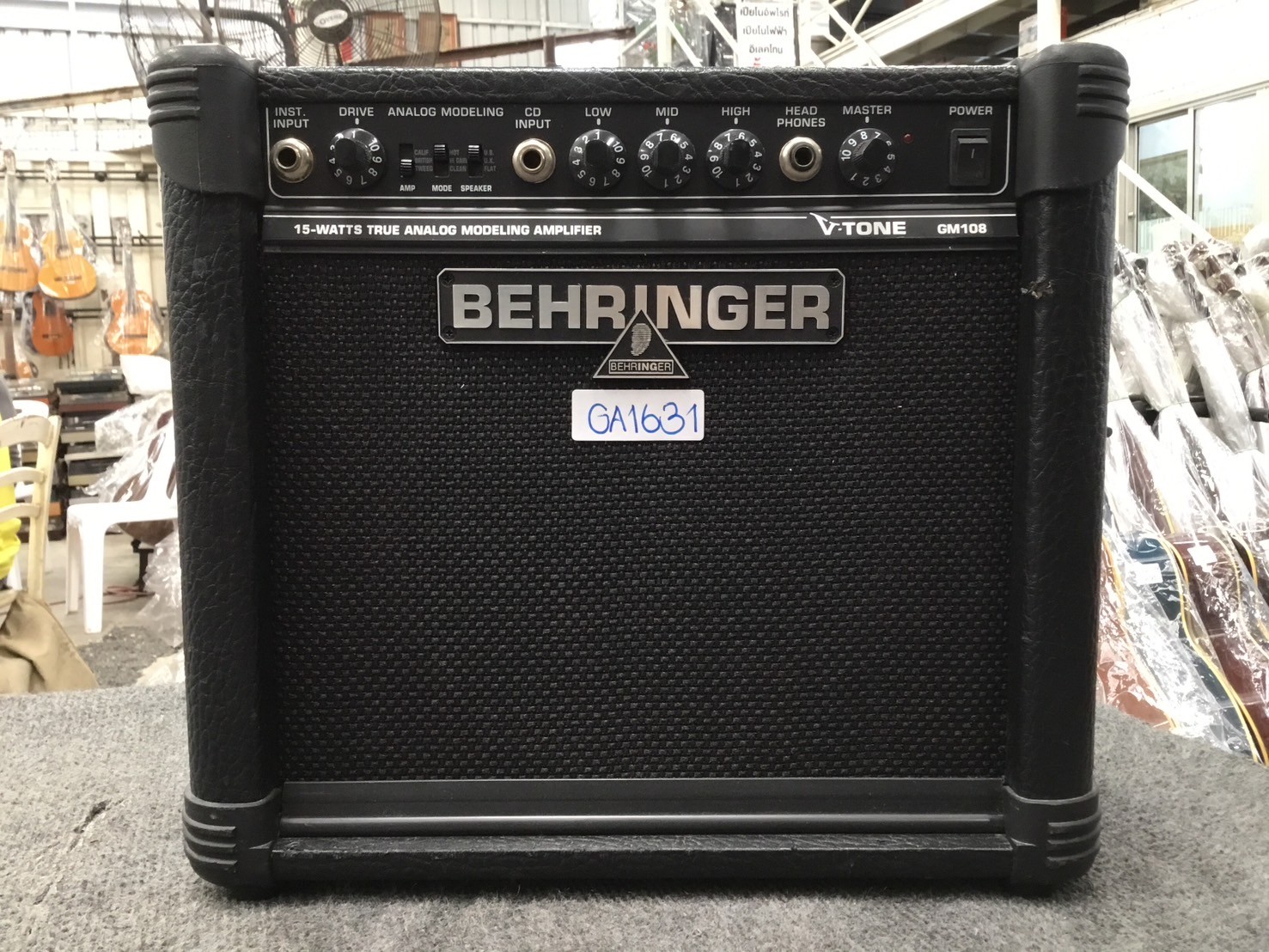 แอมป์กีต้าร์ BEHRINGER : V-TONE GM108