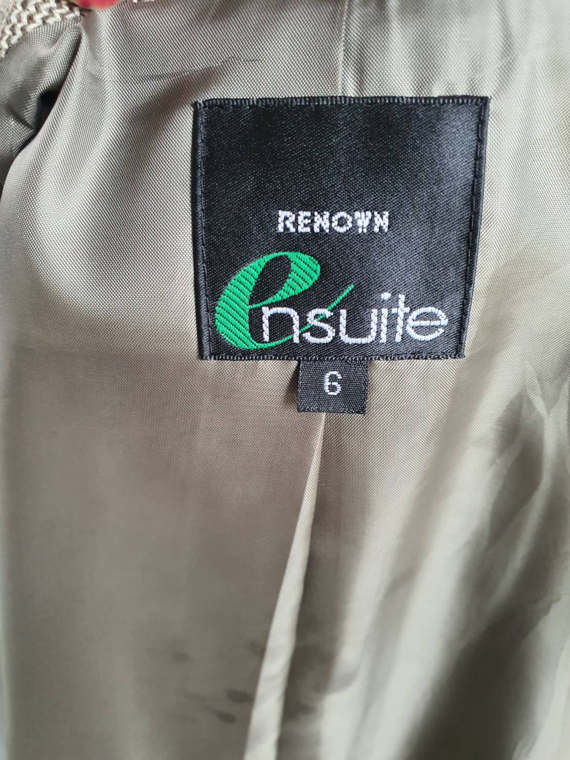 FF05426 เสื้อสูท นำเข้า สีเทา แบรนด์ RENOWN ENSUITE 40 นิ้ว