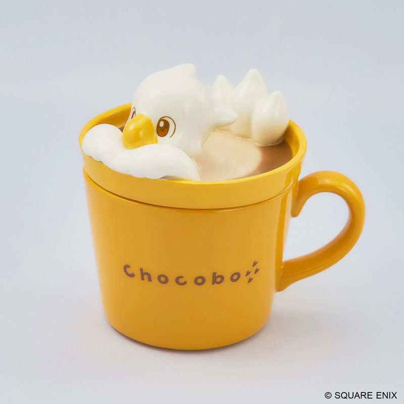 Final Fantasy Latte Art Figure Mug Chocobo(Pre-order)