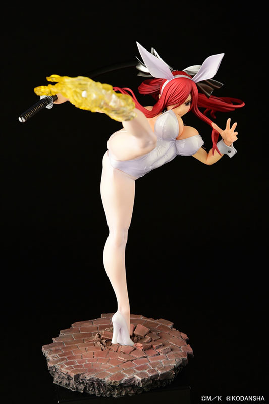 FAIRY TAIL Erza Scarlet High Kick ver. White Rabbit 1/6 Complete Figure(Pre-order)(Single Shipment)