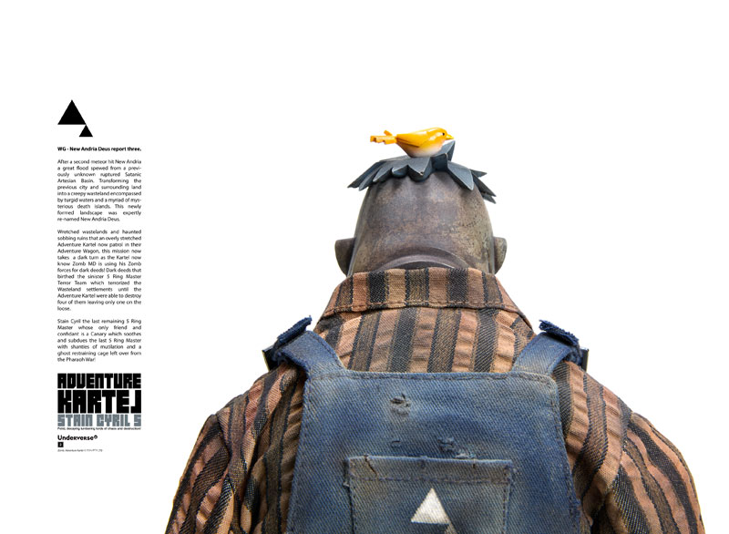 ADVENTURE KARTEL STAIN CYRIL 5 1/6 Collectible Figure(Pre-order)