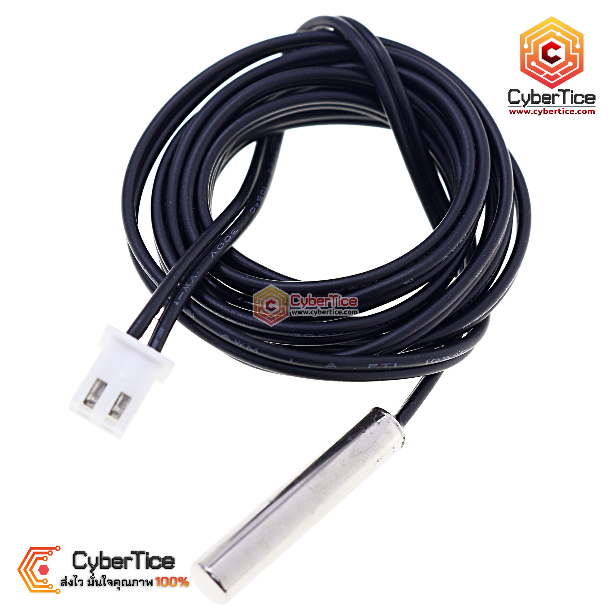 Analog Thermistor Temperature Sensor Waterproof NTC 10K 100cm - ขาย ...