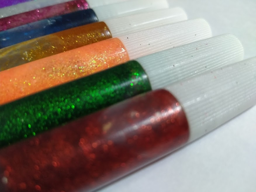 สีฟรุ้งฟริ้ง สีกลิตเตอร์ กากเพชร ชุดสีกากเพชร Glitter Color Collection Set 8แท่ง/แพ็ค สำหรับงานประดิษฐ์ หัตถกรรม ตกแต่ง งานศิลปะ ระบายหน้ากากงิ้วจีน