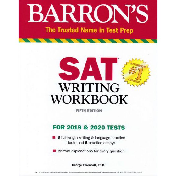 BARRON'S SAT WRITING WORKBOOK (5ED) BY DKTODAY
