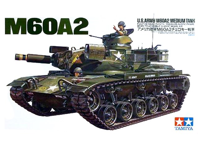 โมเดลรถถังทามิย่า ขนาด 1/35 Tamiya TA89542 U.S. Army M60A2 Medium Tank