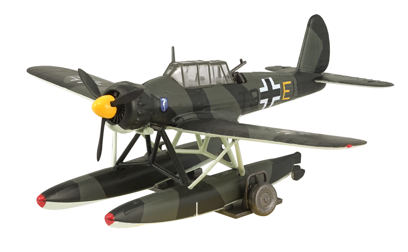 โมเดลเครื่องบินจำลอง ยี่ห้อเอฟทอย ขนาด 1/144 ชุด F-toys Wing Kit Collection 17 #3A Arado Ar196A-2