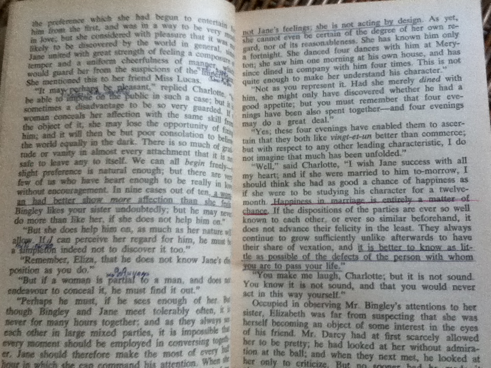 Pride and Prejudice/ Jane Austen