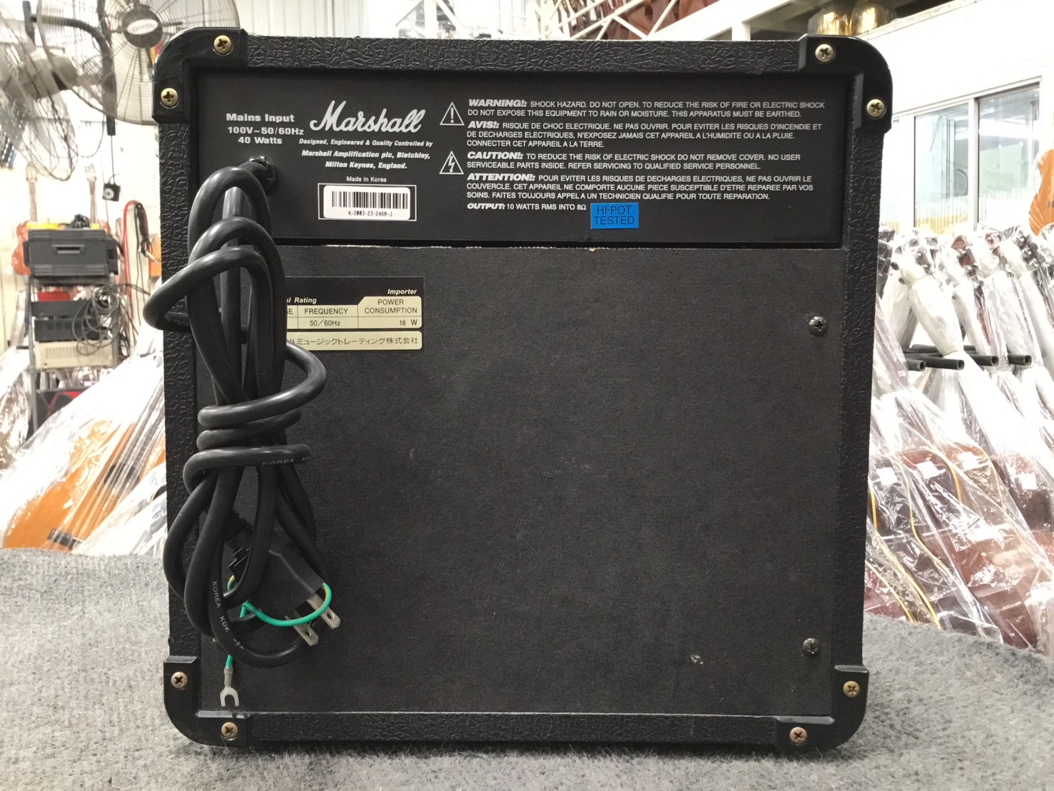แอมป์กีต้าร์ Marshall : MG10CD