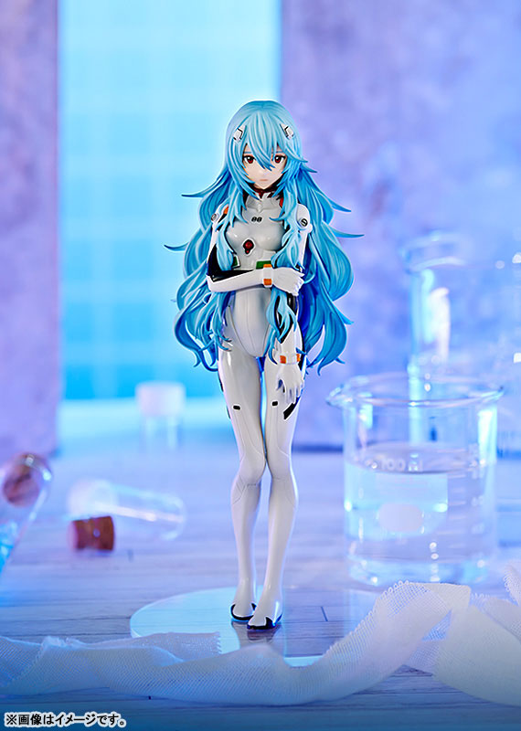 POP UP PARADE Rebuild of Evangelion Rei Ayanami Long Hair Ver. Complete Figure(In-Stock)