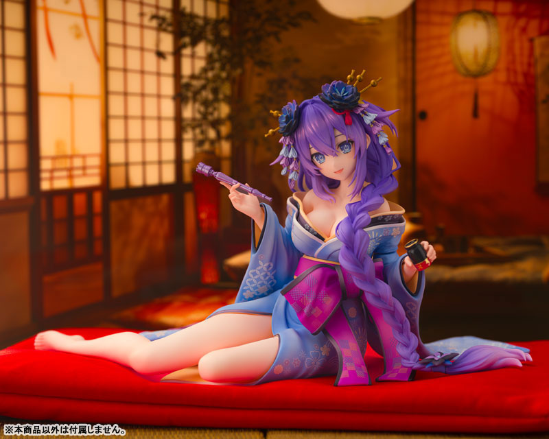 Neptunia x SENRAN KAGURA: Ninja Wars Purple Heart Kimono Ver. 1/7 Complete Figure(Pre-order)