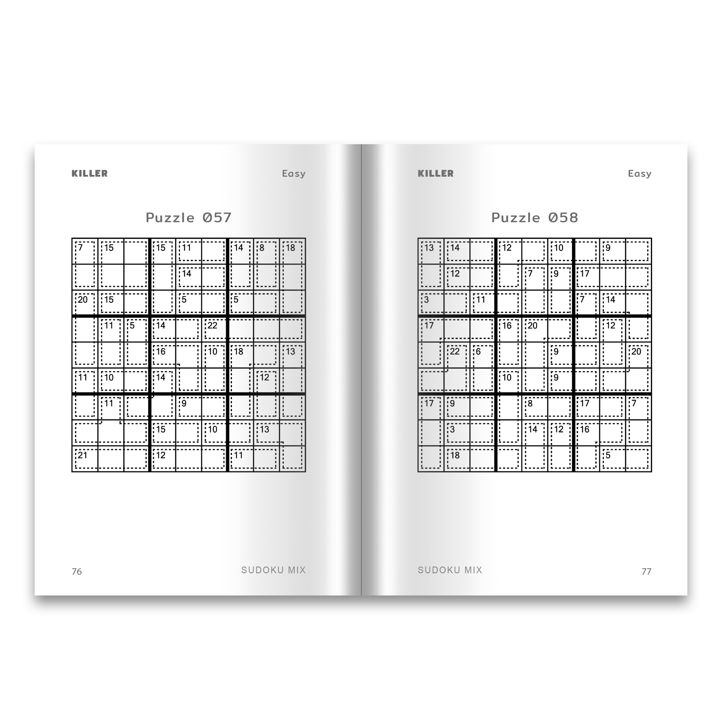 ออกใหม่ เกมซูโดกุ Sudoku Mix