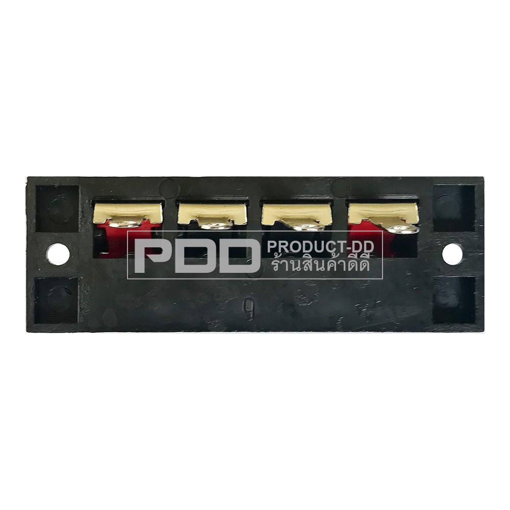 (แพค 2 ชิ้น) แท็ปลำโพง 4P Speaker Connector ตัวใหญ่ ขนาด 2.4x7 cm แบบกดเสียบ Spring Clip