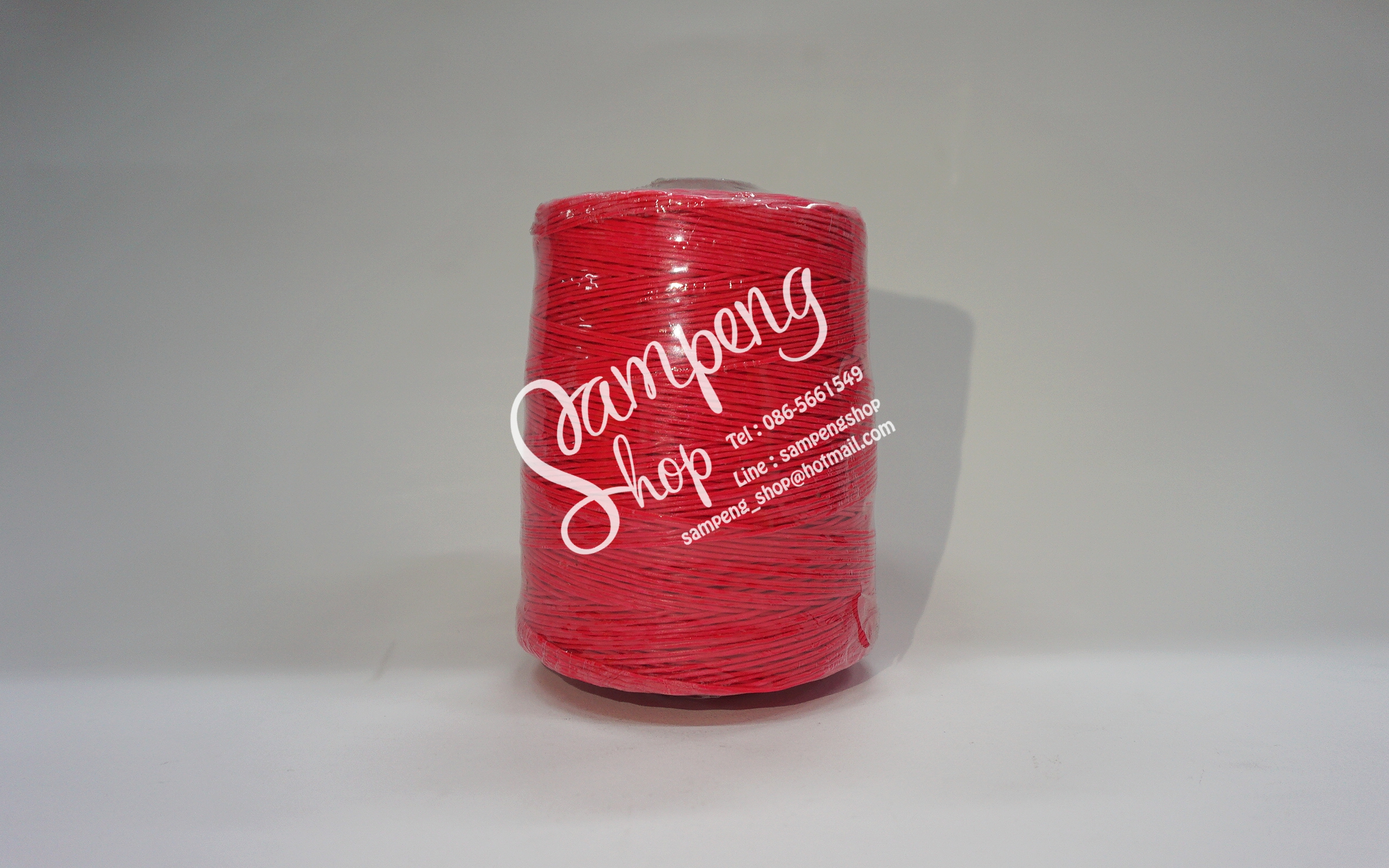 เชือกเทียน สีชมพูสะท้อน